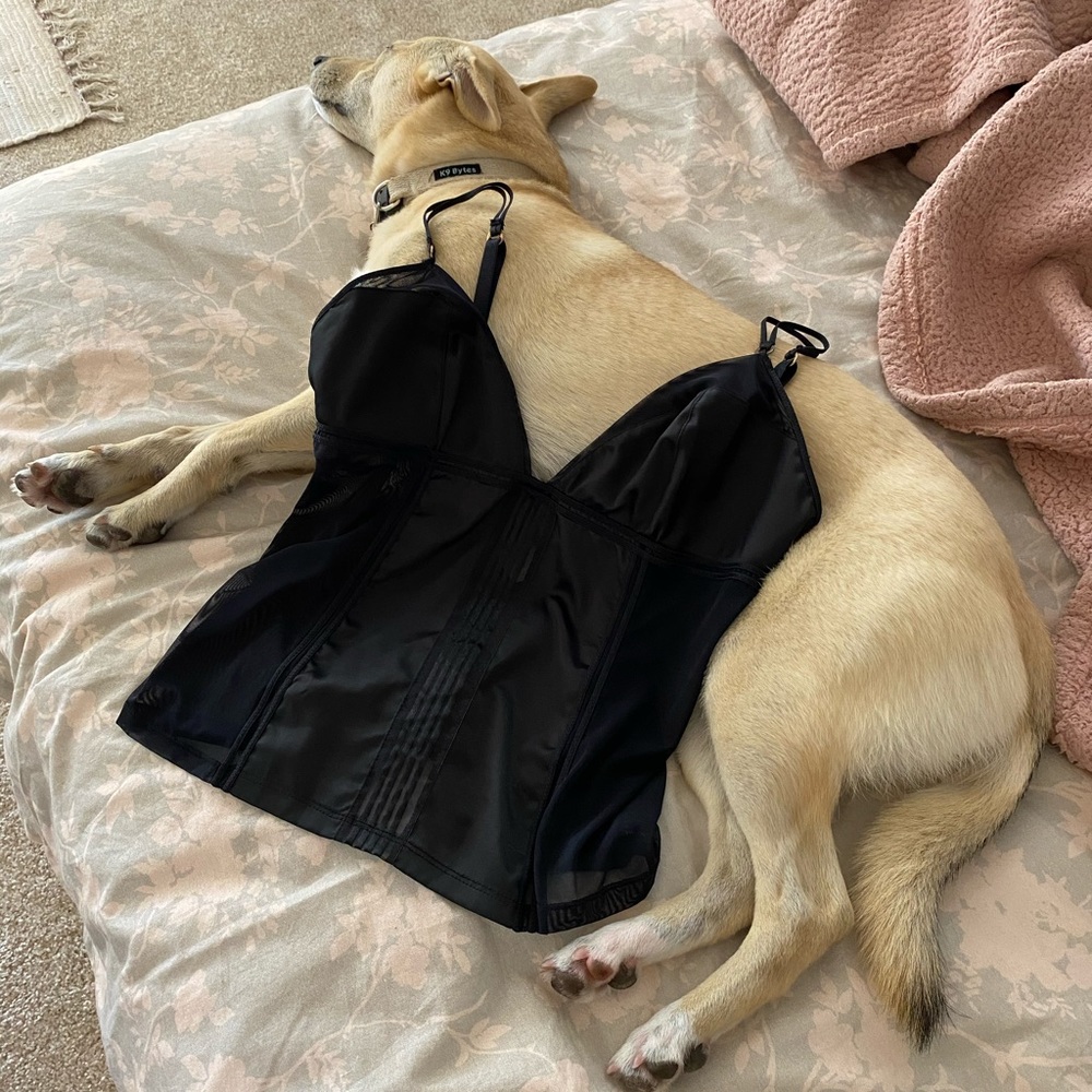 Victoria’s Secret Black Lingerie Cami